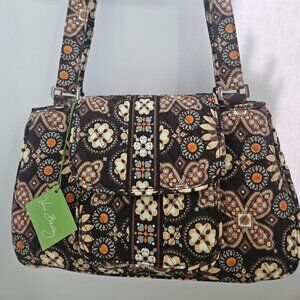 NWT Vera Bradley Retired Canyon Pattern Edie Satchel